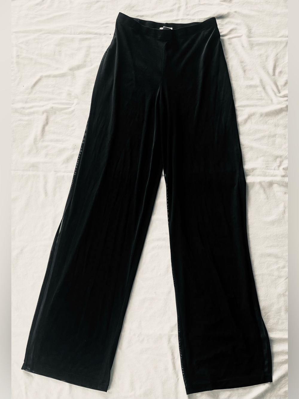Daisy Black Wide-Leg Pants